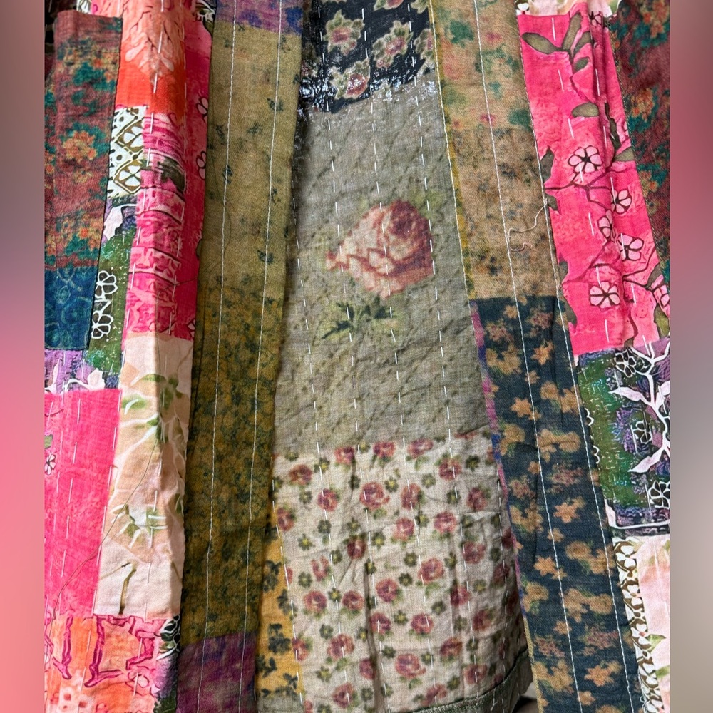 New Pol Multicolor Patchwork Utility Jacket - image 7